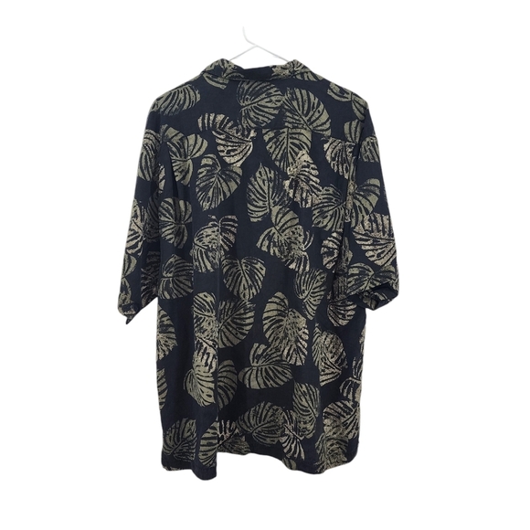 Tommy Bahama Men's 100% Silk Tropical Print Button Down Shirt - XL - Picture 6 of 7